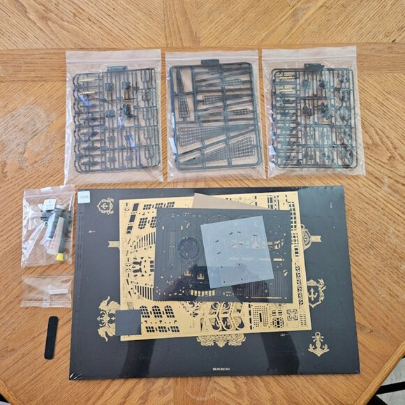 ROKR The Seahorse Barque 3D Wooden Puzzle MCB02 - Picture 3 of 4